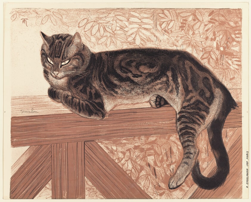 Summer: Cat on a Balustrade