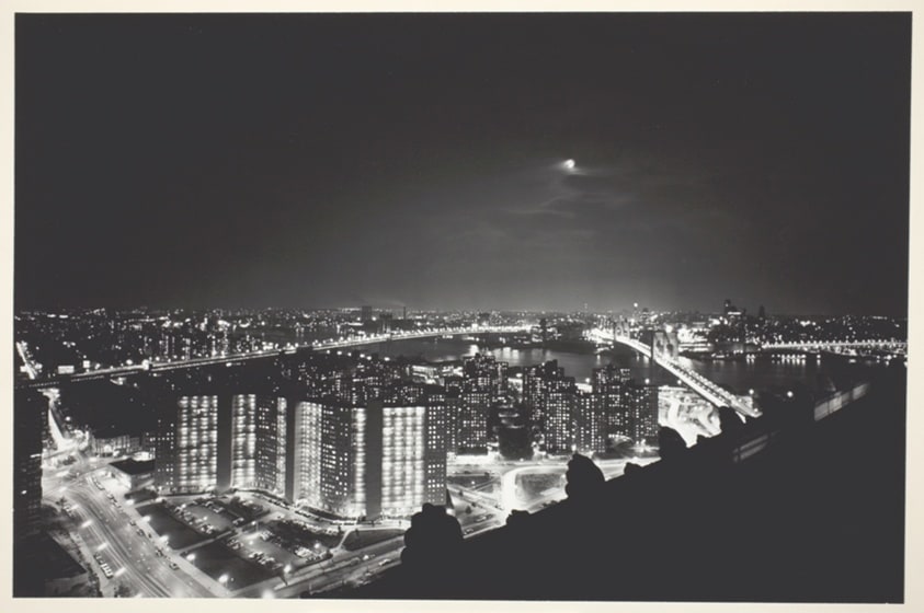 View from the top of the Municipal Building, Brooklyn Bridge, New Housing