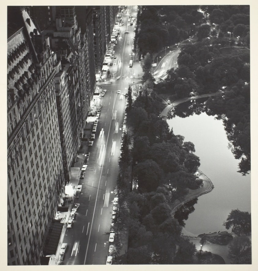 View from Sherry Netherlands Hotel across 59th Street, Plaza Hotel, Lake, Central Park
