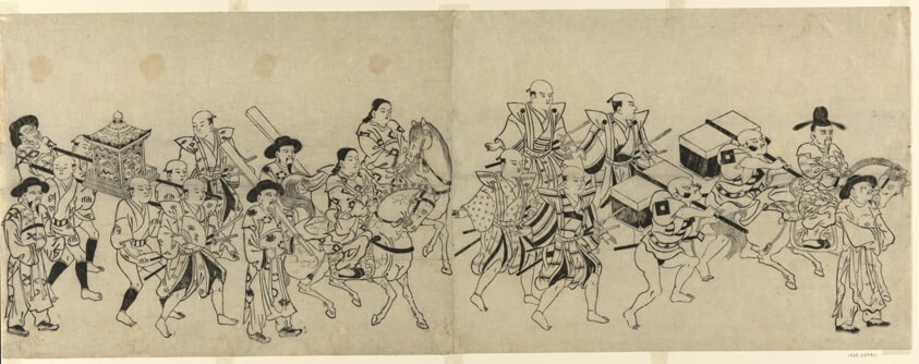 Arrival of the Korean Embassy in Edo