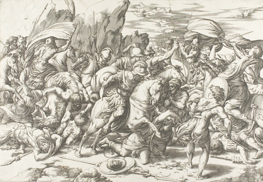 The Battle around the Shield and Lance