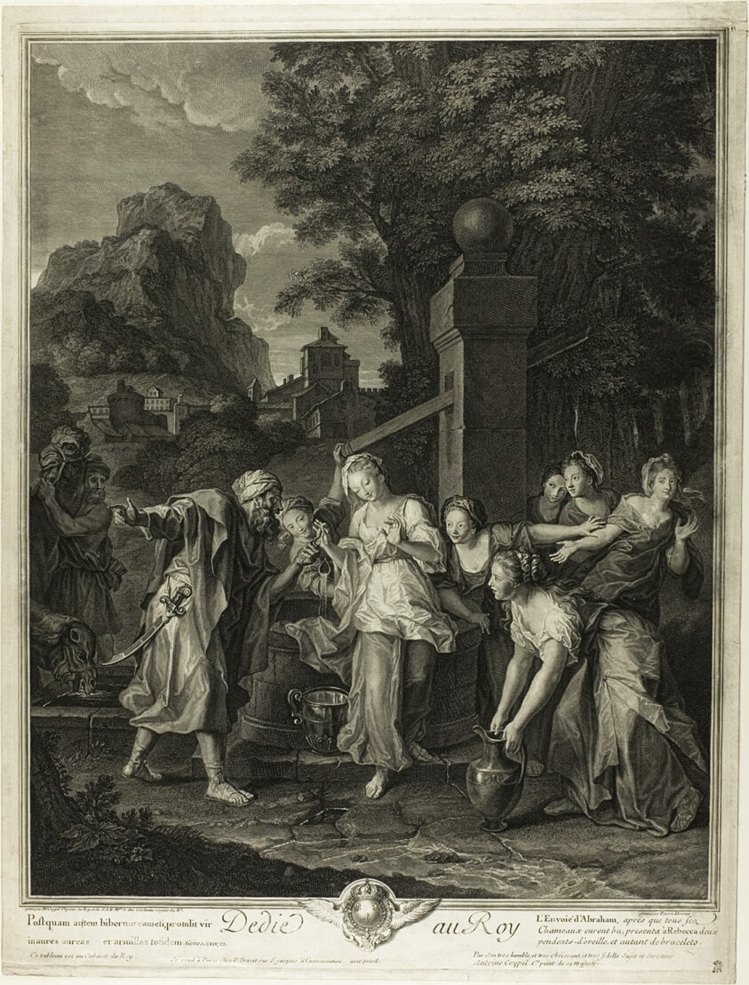 Rebecca Receiving Gifts from Eliezar