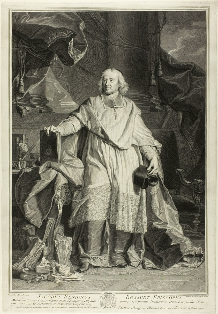 Portrait of Jacques Bénigne Bossuet, Bishop of Meaux