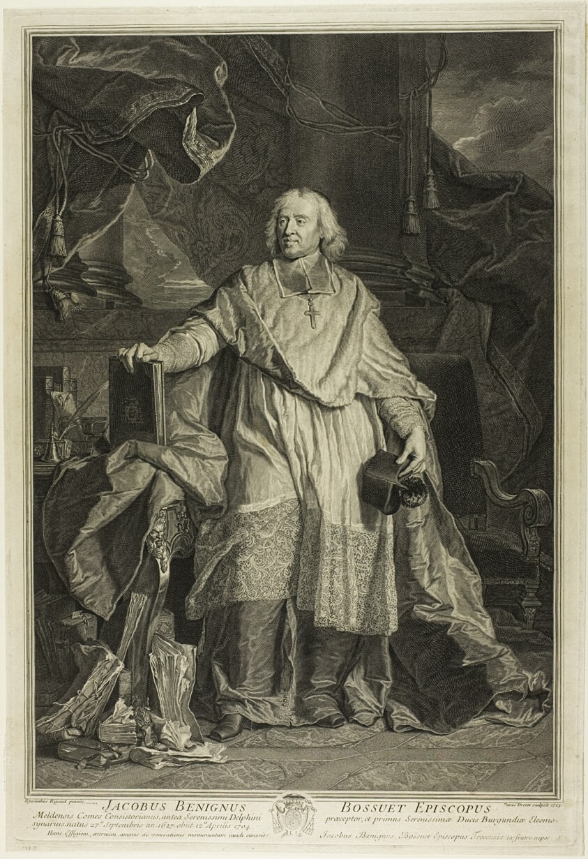 Portrait of Jacques Bénigne Bossuet, Bishop of Meaux