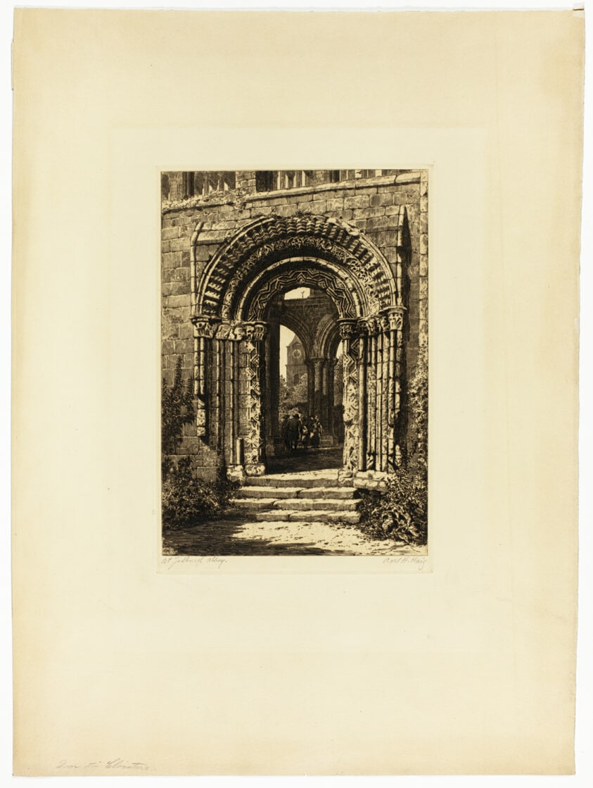Door to Cloisters, Jedburgh