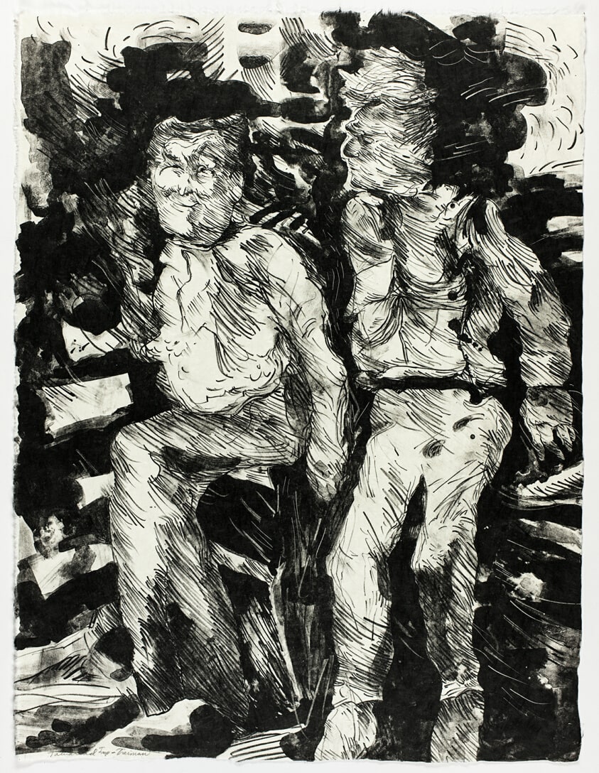 Untitled, plate XI from The Mirrored Couple