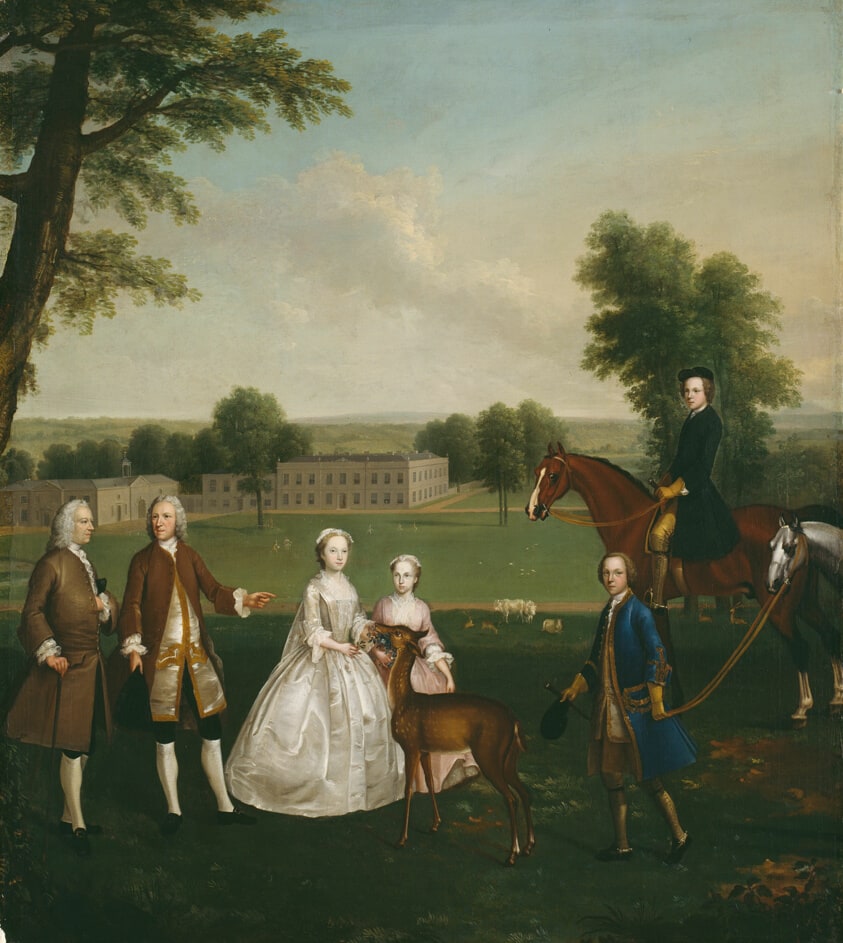 Thomas Lister and Family at Gisburne Park