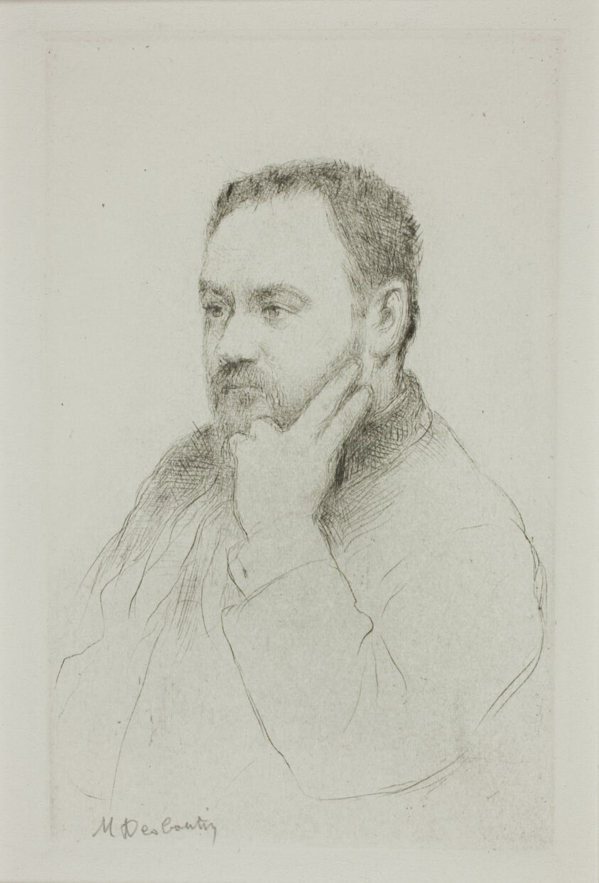 Portrait of Emile Zola