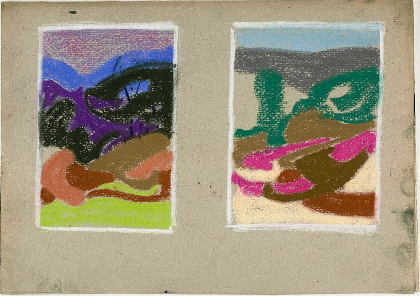 Double Sketch of Dunes