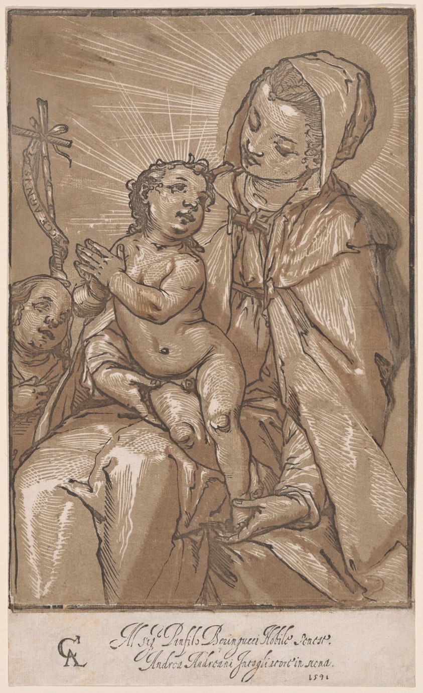 The Virgin and Child with Saint John the Baptist