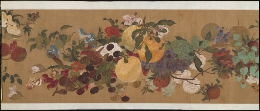 Flowers, Vegetables, and Fruit 花卉蔬果圖