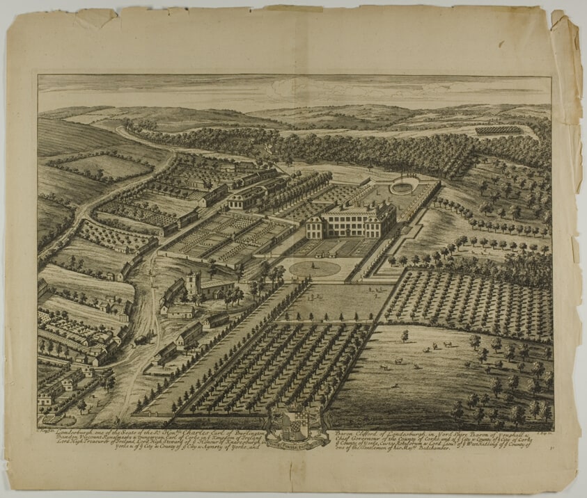 Londesburgh, plate 31 from Britannia Illustrata