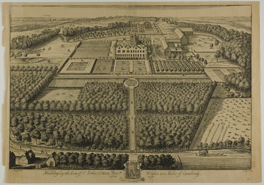 Maddingley, plate 57 from Britannia Illustrata