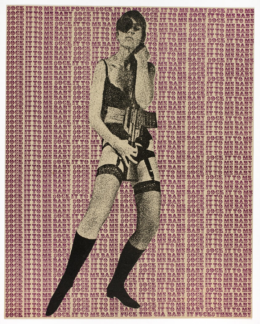 Fuck the C.I.A., plate 23 from Peace is Patriotic