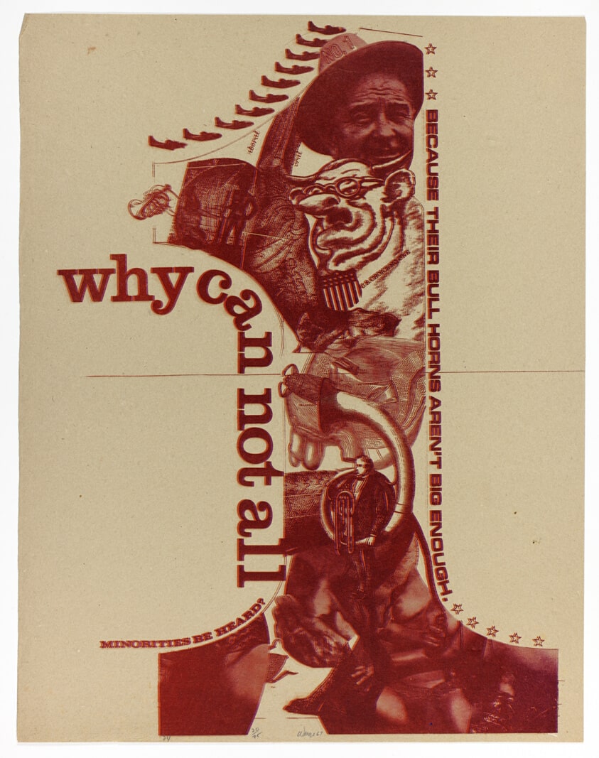 Why Can't All Be Heard?, plate 24 from Peace is Patriotic