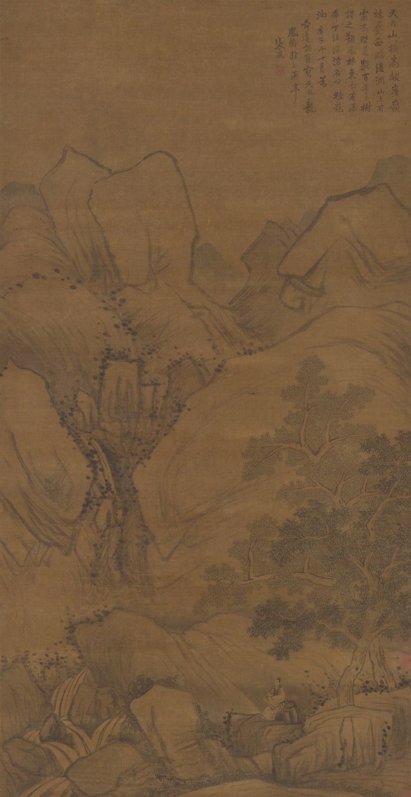 The Dragon and Phoenix Peak of Mount Tianmu