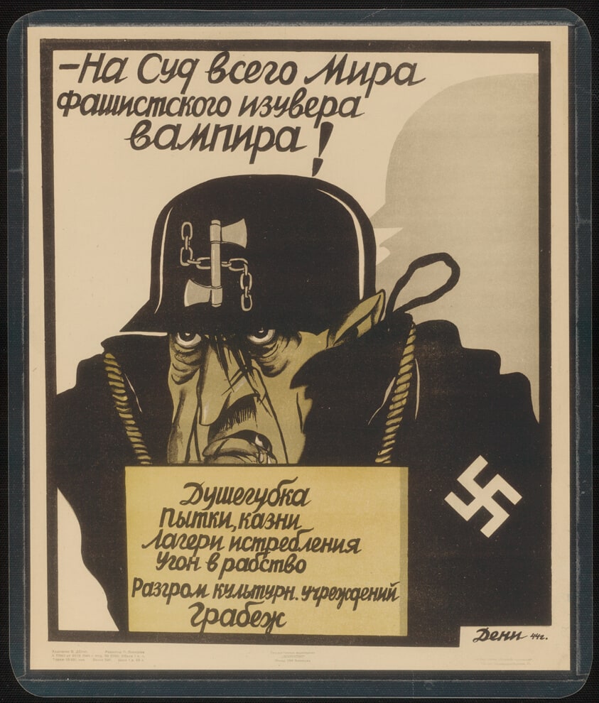 The Fascist Fanatic Vampire Must Be Brought Before The World's Court!