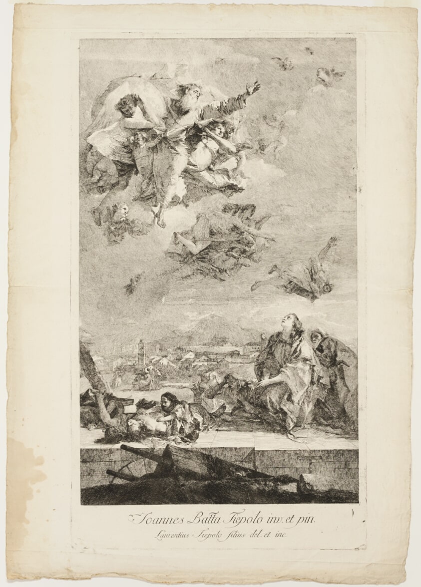 Saint Thecla Praying for the End of the Plague in the City of Este