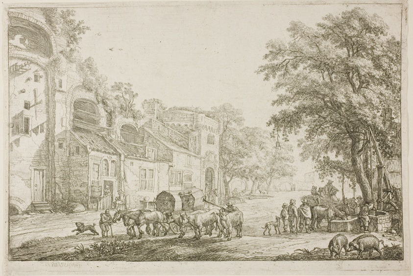 The Approach to a Village