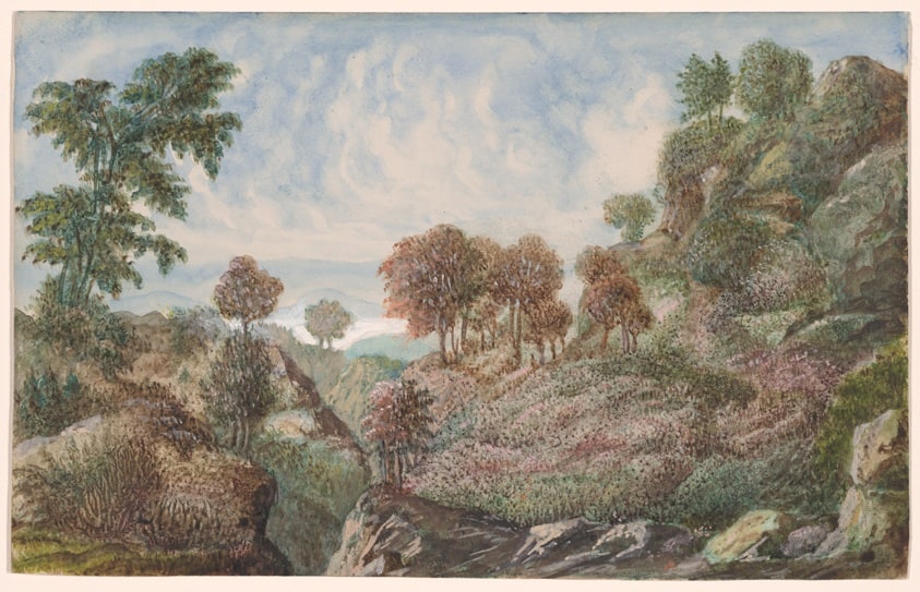 Landscape with River Gorge