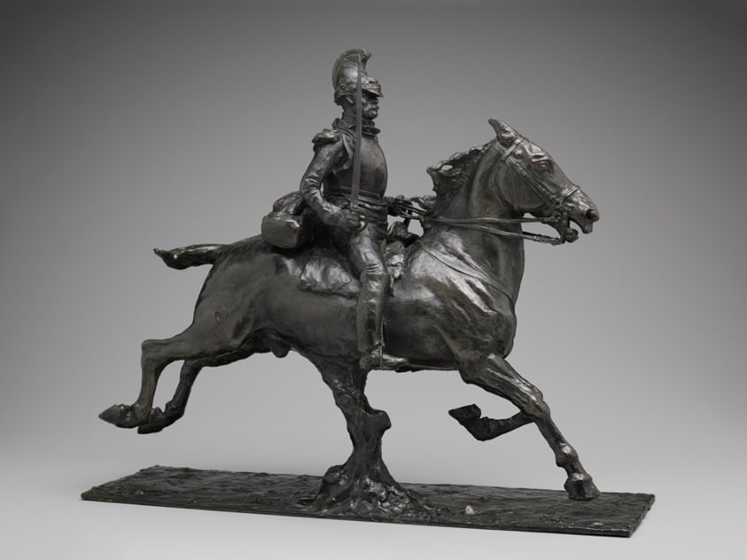 Cuirassier with Drawn Sword