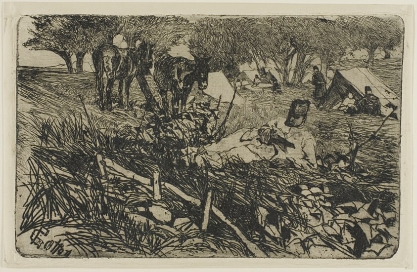 The Letter at Camp