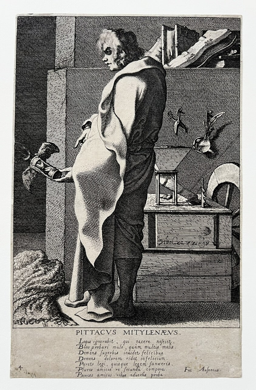 Pittacus Mitylenaeus, from Seven Wise Men of Greece