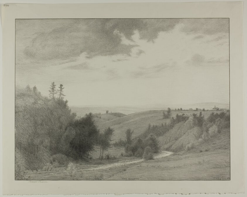 Near Burdett