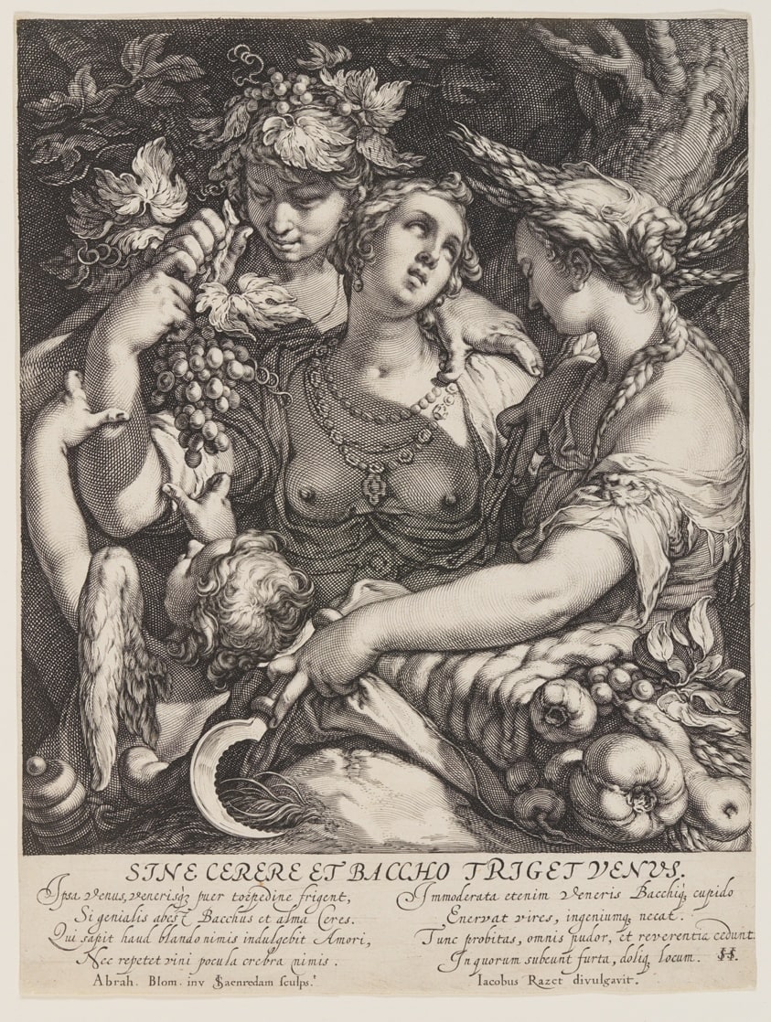 Sine Cerere et Baccho Friget Venus