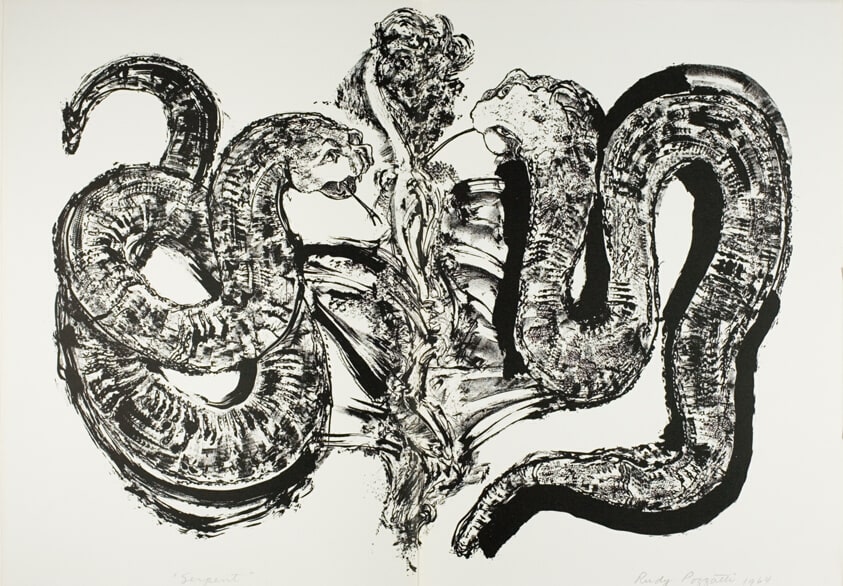 Serpent, from Physiologus Theobaldi Episcopi De Naturis Duodecim Animalium