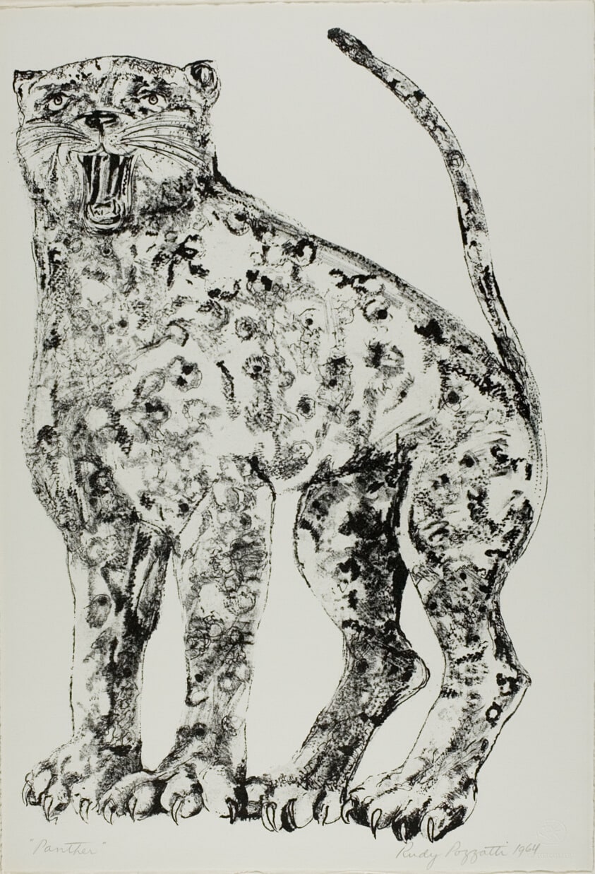 Panther, from Physiologus Theobaldi Episcopi De Naturis Duodecim Animalium