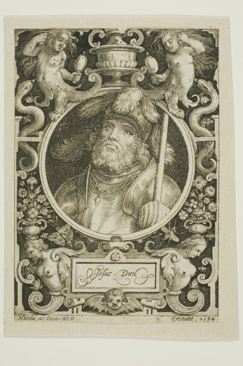 Joshua, plate four from The Nine Worthies