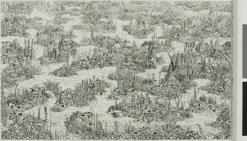 Small Landscape with Cut Trees