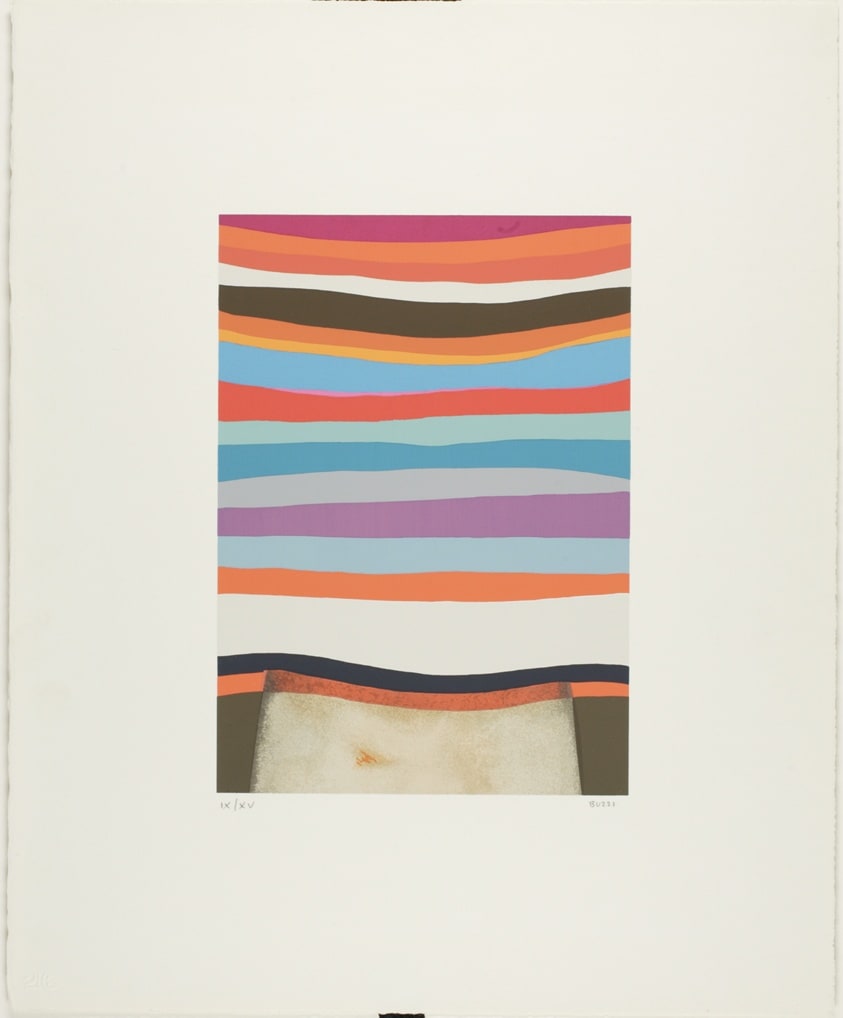 Serigraph 1 D, from Triptych D