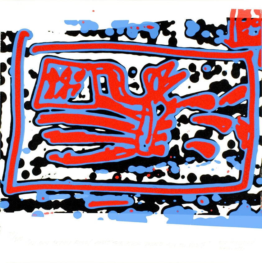 Oh Boy Betsy Ross! What The Fuck Would You Do Now?, from Screen Prints 1970