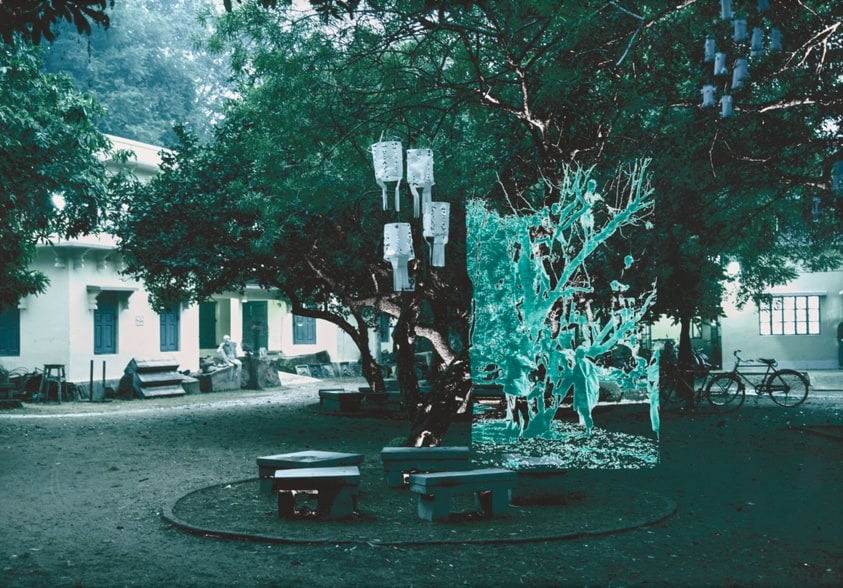 Santiniketan Studies (A Century Before Us II): Seated Tapovan