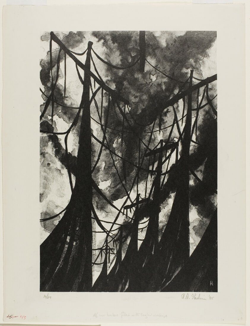 Now Harbors Filled with Tangled Wreckage