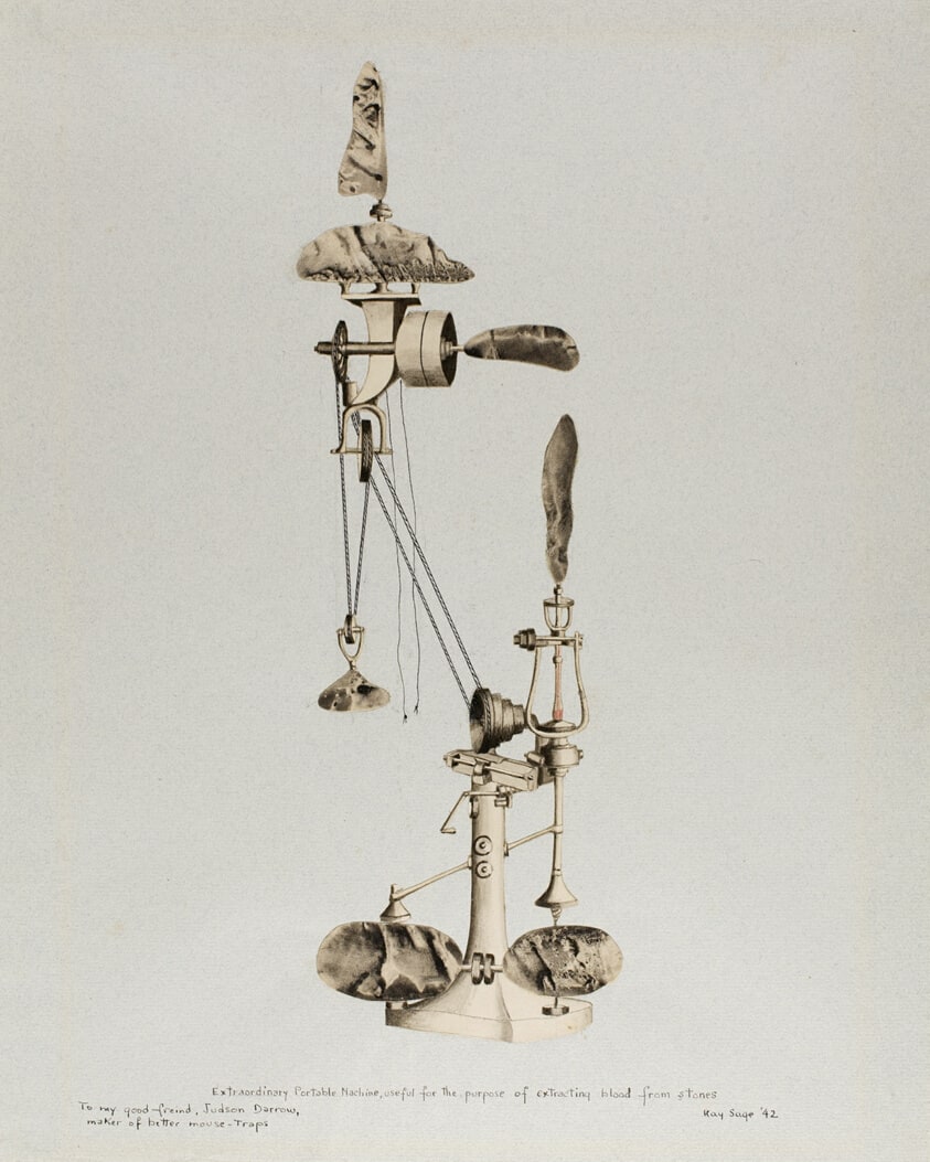 Blood Machine (recto); Untitled (verso)