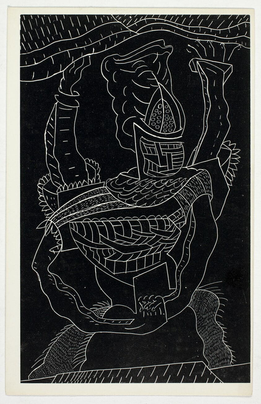 False Image Postcard