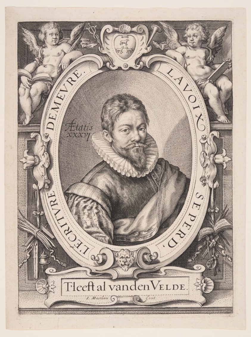 Jan van de Velde the Elder, Calligrapher in Haarlem