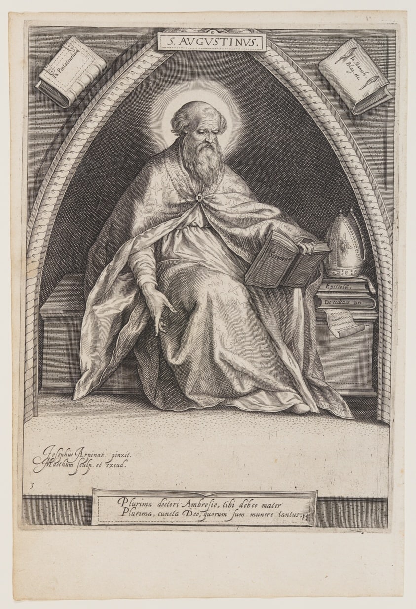 St Augustine, from The Fathers of the Church