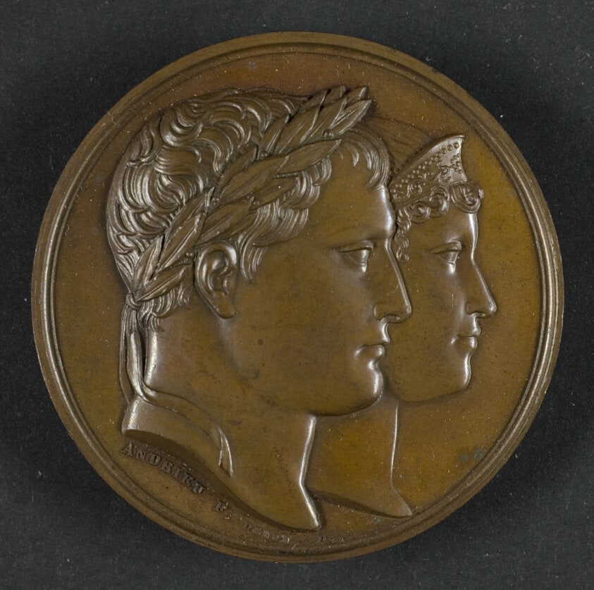 Portrait Busts of Napoleon and Charles