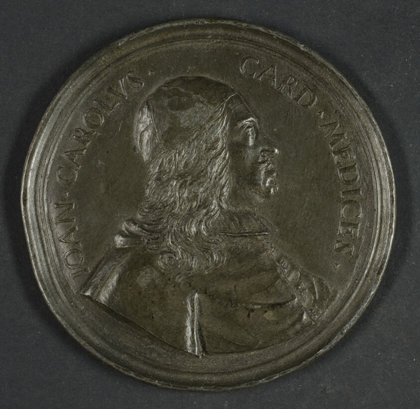 Medal Depicting Giovanni Carlo de' Medici (1611–1663)