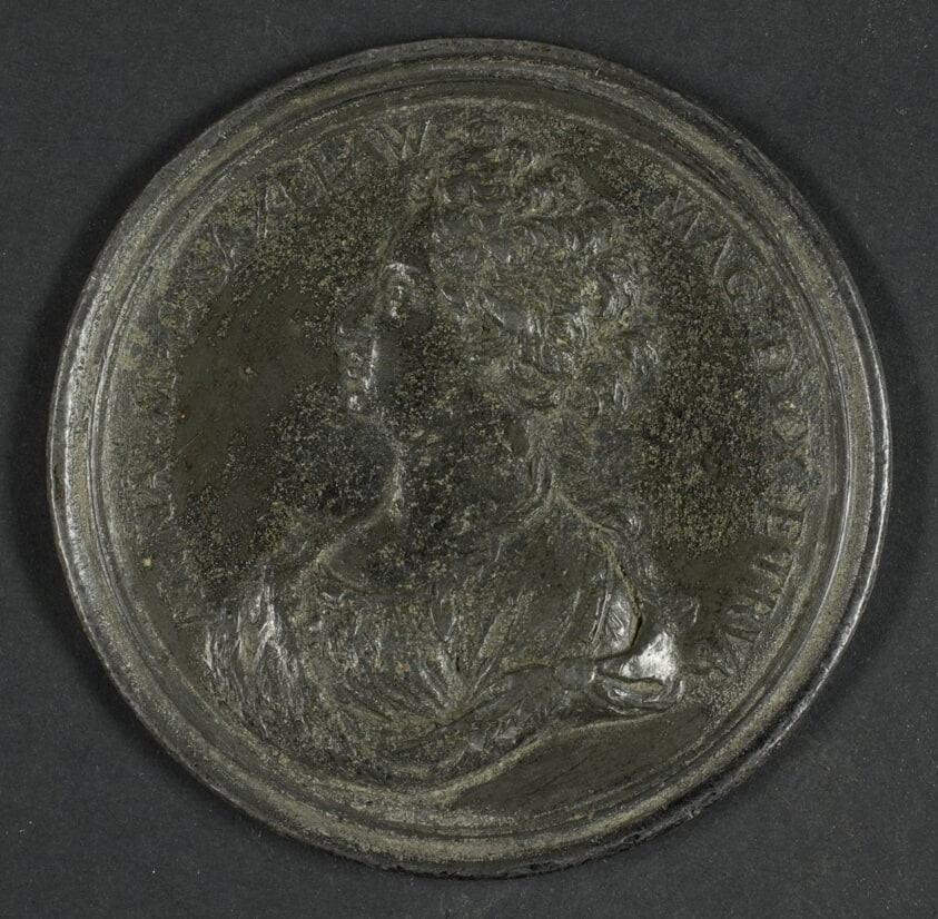 Medal Depicting Anna of Saxe-Lauenburg (1672–1741)