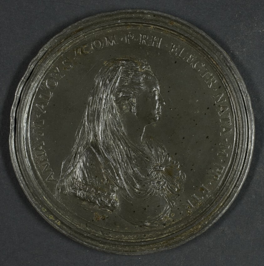 Medal Depicting Anna Maria Luisa de' Medici (1667–1743)