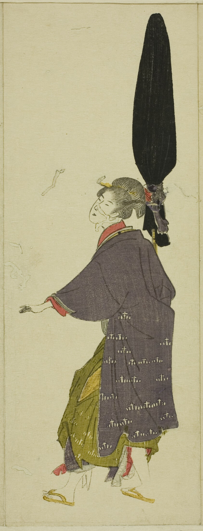 Parody of a daimyo procession