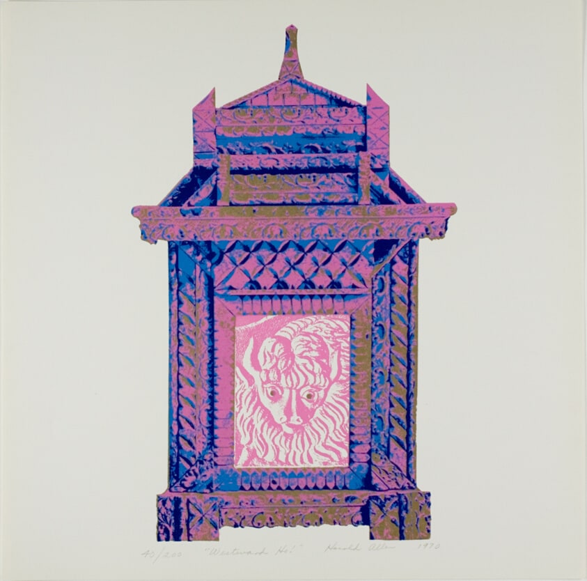 Westward Ho!, from Screen Prints 1970