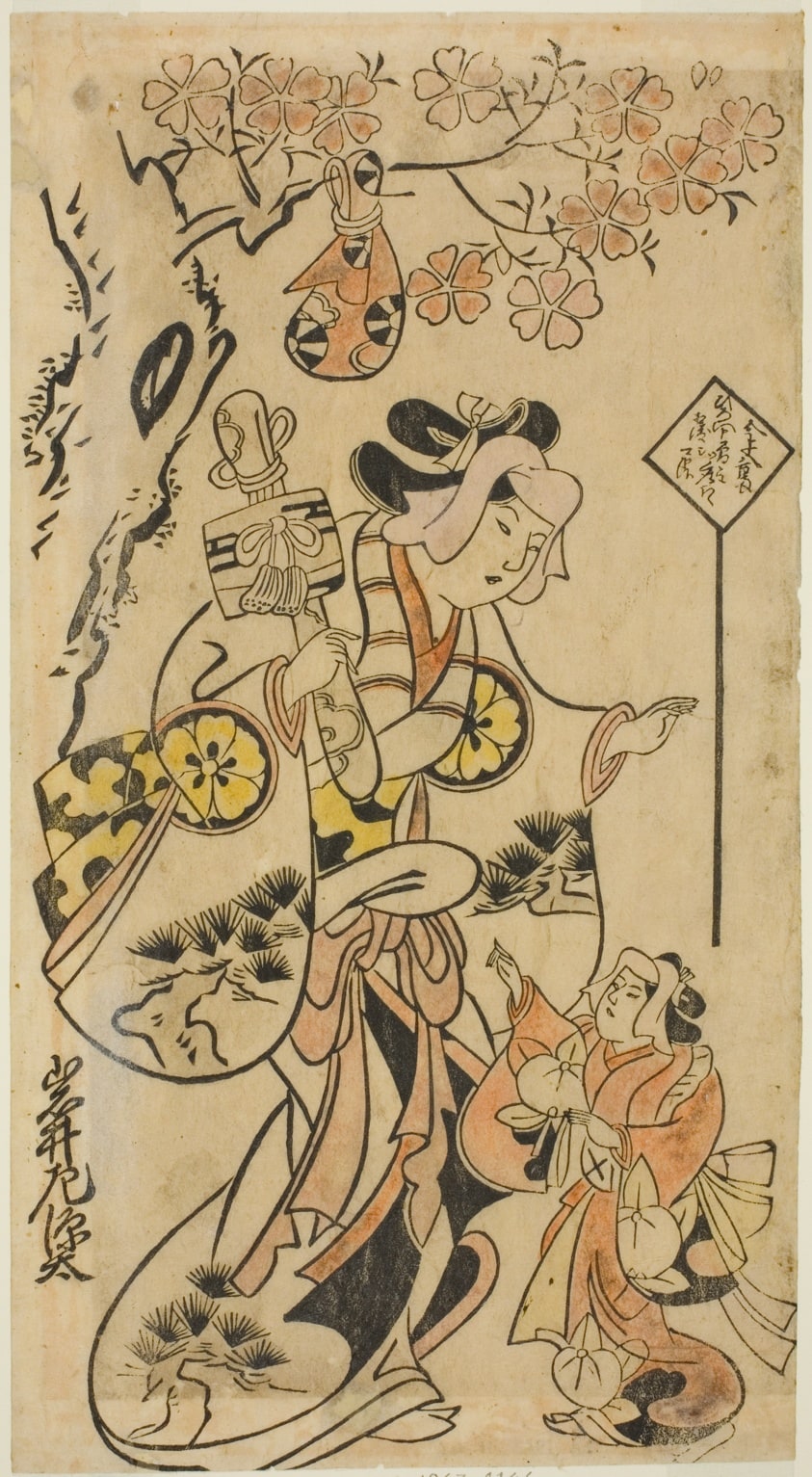 The Actor Iwai Sagenta I