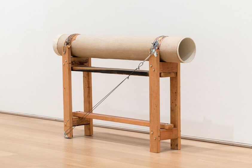 Linen on Polyvinyl Chloride