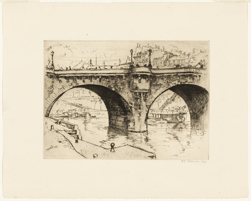 An Old Piece of Masonry: Pont Neuf, Paris